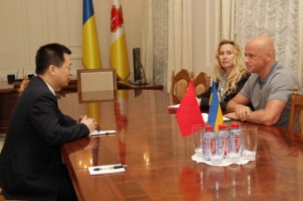 Мэр Одессы встретился с новым Генконсулом Китая