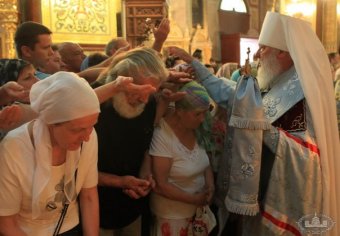 Сегодня утром одесситы читали акафист Касперовской иконе