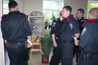 Сотрудники одесского спецбатальона милиции стали донорами крови для пострадавших граждан из зоны АТО (фото) 