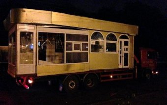 На привокзальной площади наводят порядок