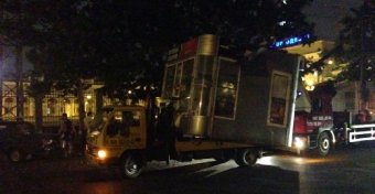 На привокзальной площади наводят порядок