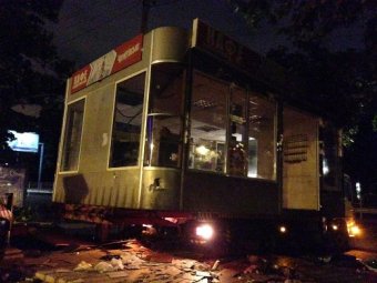 На привокзальной площади наводят порядок
