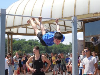 В Одессе стартовал ежегодный Чемпионат Украины по Street Workout (фото)