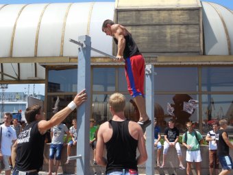 В Одессе стартовал ежегодный Чемпионат Украины по Street Workout (фото)