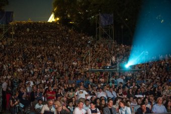 На Потемкинской показывали «Шантаж» Хичкока