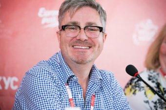На Потемкинской показывали «Шантаж» Хичкока