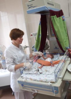 В одесской детской больнице создано лучшее в Украине отделение для новорожденных