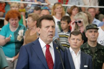 Курсанты принимают присягу 