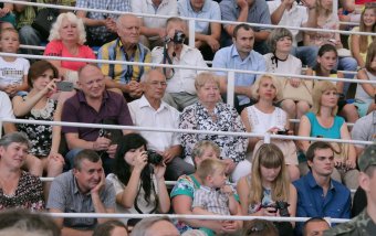 Курсанты принимают присягу 