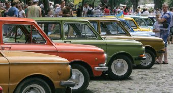 В Одессе прошел парад ретро автомобилей (фото)