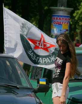 В Одессе прошел парад ретро автомобилей (фото)