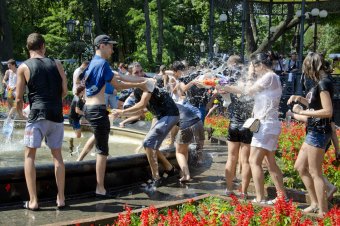 Водные битвы в Одессе