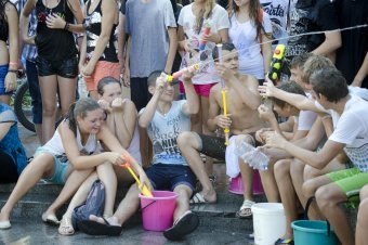 Водные битвы в Одессе
