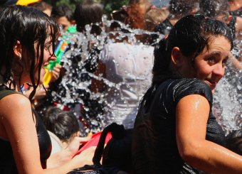 Водные битвы в Одессе