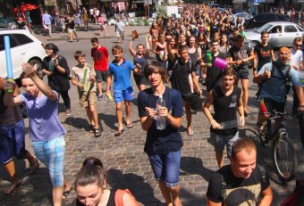 Водные битвы в Одессе