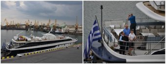 В Одессу на два дня зашла 5-звездочная мегаяхта
