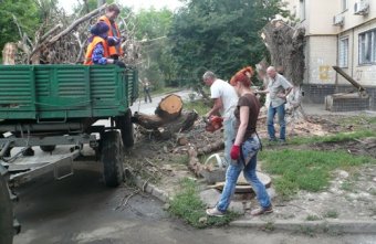 Суворовский район Одессы наращивает работы по благоустройству (фото)
