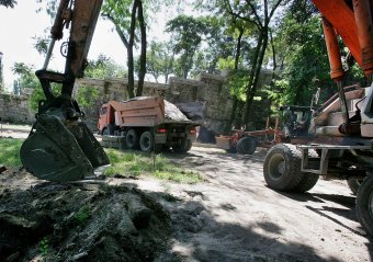 На одесских склонах рождается Стамбульский парк (фото)