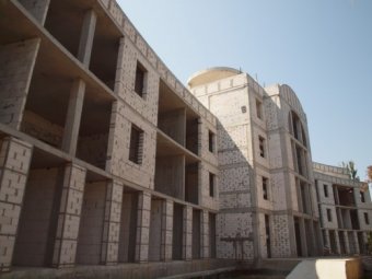 Фотоотчет о строительстве в Одессе больницы скорой помощи