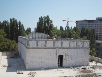 Фотоотчет о строительстве в Одессе больницы скорой помощи