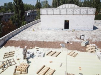 Фотоотчет о строительстве в Одессе больницы скорой помощи