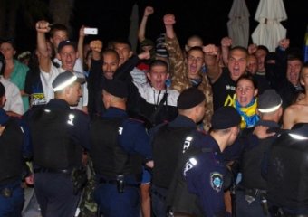 Игорь Палица поддерживает одесскую милицию