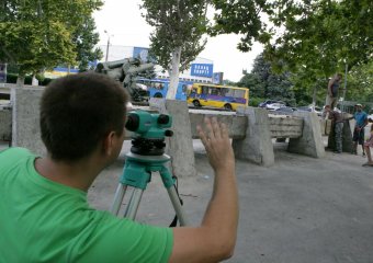 Благоустройство парка Победы завершится ко Дню города (фото)
