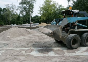 Благоустройство парка Победы завершится ко Дню города (фото)
