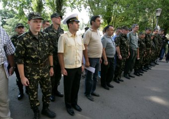 Визит и.о. начальника Главного управления Миндоходов в Одесской области Игоря Сингаевского в 411 военный госпиталь