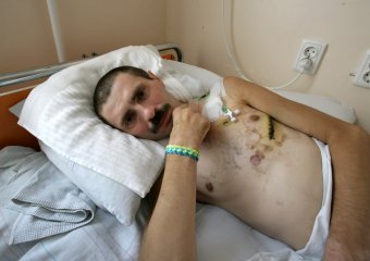 Визит и.о. начальника Главного управления Миндоходов в Одесской области Игоря Сингаевского в 411 военный госпиталь