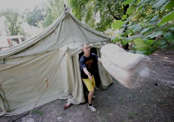 Визит и.о. начальника Главного управления Миндоходов в Одесской области Игоря Сингаевского в 411 военный госпиталь