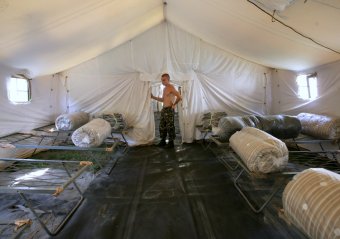 Визит и.о. начальника Главного управления Миндоходов в Одесской области Игоря Сингаевского в 411 военный госпиталь