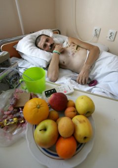 Визит и.о. начальника Главного управления Миндоходов в Одесской области Игоря Сингаевского в 411 военный госпиталь