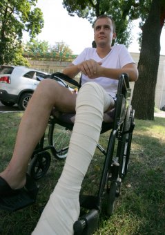 Визит и.о. начальника Главного управления Миндоходов в Одесской области Игоря Сингаевского в 411 военный госпиталь