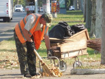 В парках Одессы прошли субботники