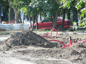 Реконструкция в Парке Победы идёт полным ходом