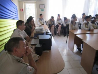Ветераны провели Урок мужества для одесских школьников