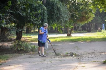 К 220-летию Одессы благоустраивают Преображенский парк (фото)