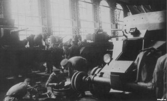 Одесса, 1941, 15 августа: На фронт отправлено 10 танков