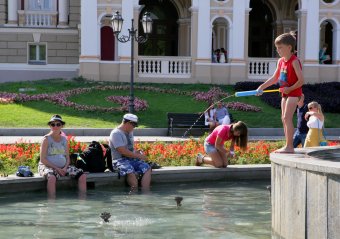Как в Одессе спасаются от жары
