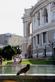 Как в Одессе спасаются от жары
