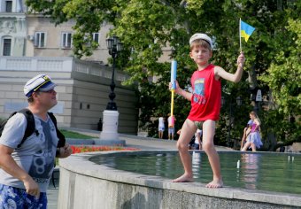 Как в Одессе спасаются от жары