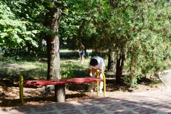 Субботник в Одесской спец.школе-интернате №93