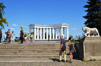 Воронцовская колоннада готовится к 220-летию Одессы