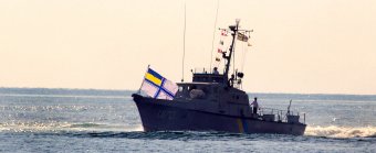 В акватории Одессы военные корабли (фото)