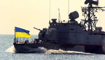В акватории Одессы военные корабли (фото)