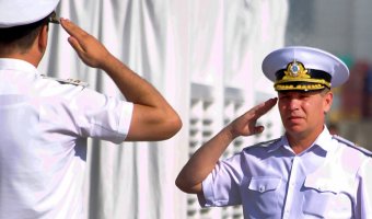 В акватории Одессы военные корабли (фото)