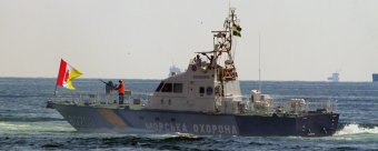 В акватории Одессы военные корабли (фото)