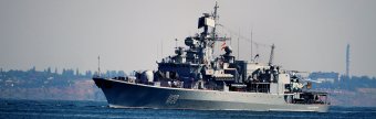 В акватории Одессы военные корабли (фото)