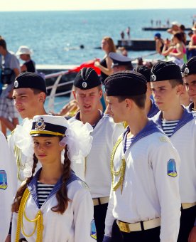 В акватории Одессы военные корабли (фото)